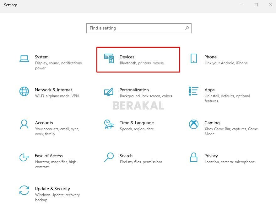 Devices Settings