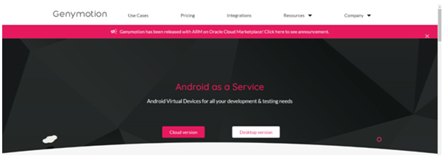 Genymotion Android Emulator App Genymotion Android Emulator App