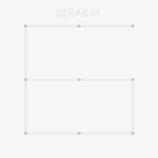Pola Huruf G Besar