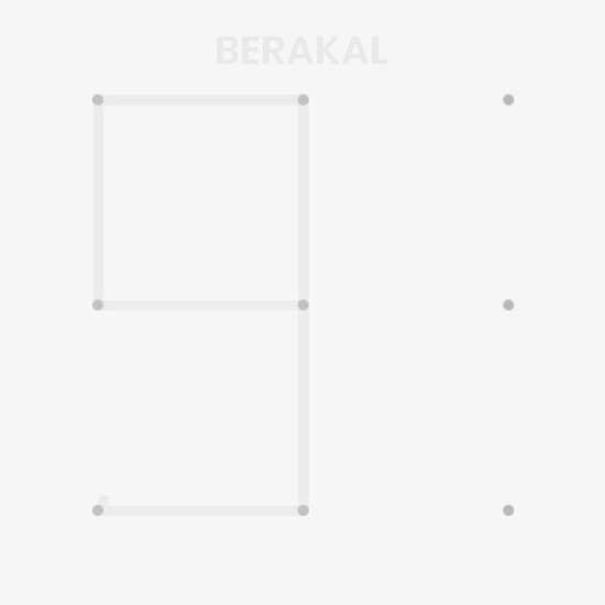 Pola Huruf G Kecil