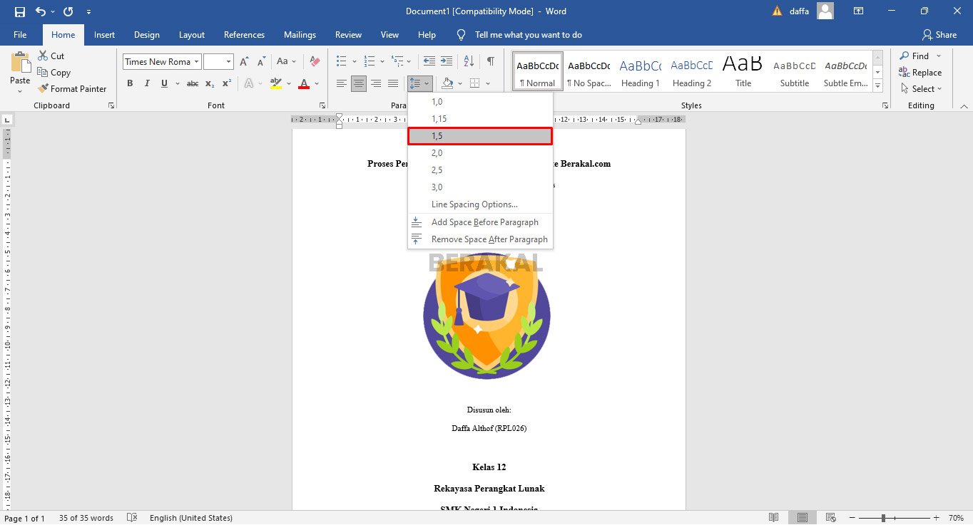 membuat cover makalah tugas kuliah