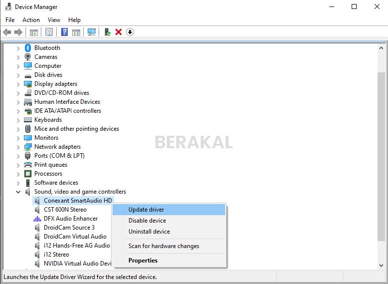 sebab speaker laptop tidak bunyi