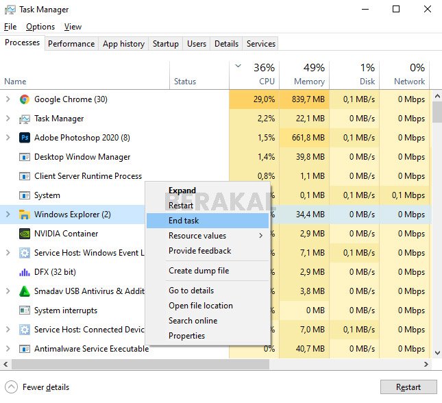 End Task Explorer