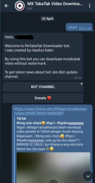 Kemudian, tulis dan carilah MX takatak Video Downloader pada kolom pencarian.