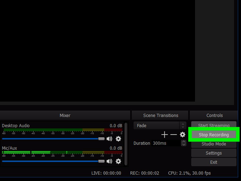 Untuk memulai proses perekaman tersebut, klik tombol Start Recording