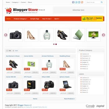Blogger Store