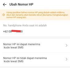 Jangan Lupa Update Perubahan Nomor HP Agar Tidak Kesulitan Ganti Password