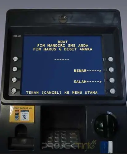 Pilih opsi “Buat PIN”.
