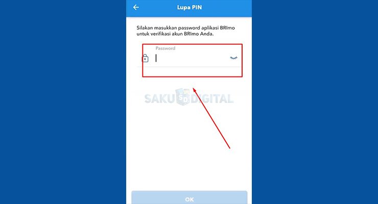 Ulangi untuk memasukkan enam digit PIN baru tersebut