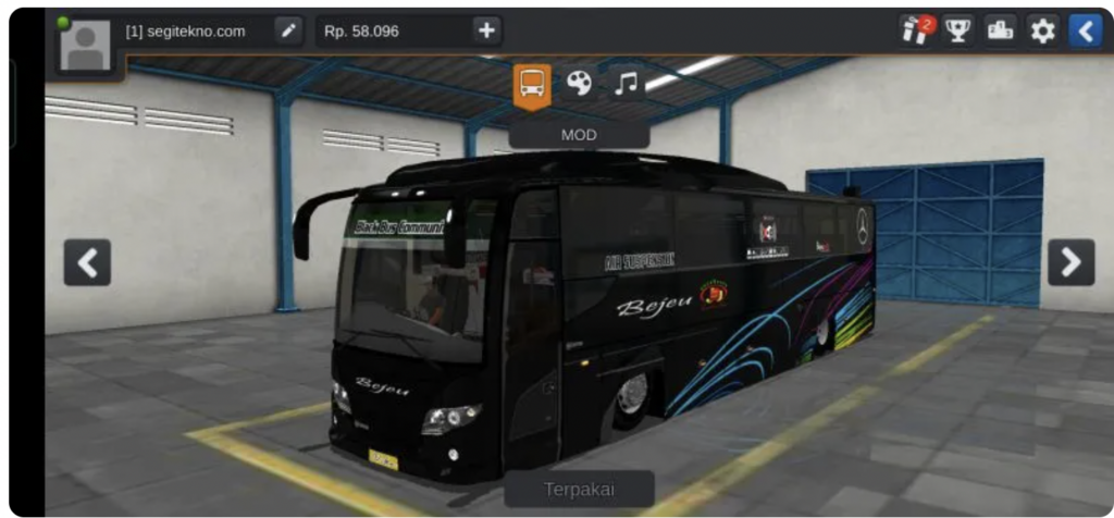 Bus Scania Ceper Bussid