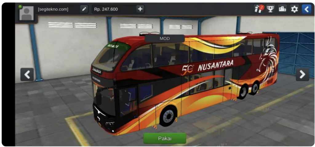 Bus Tingkat Nusantara Conqueror