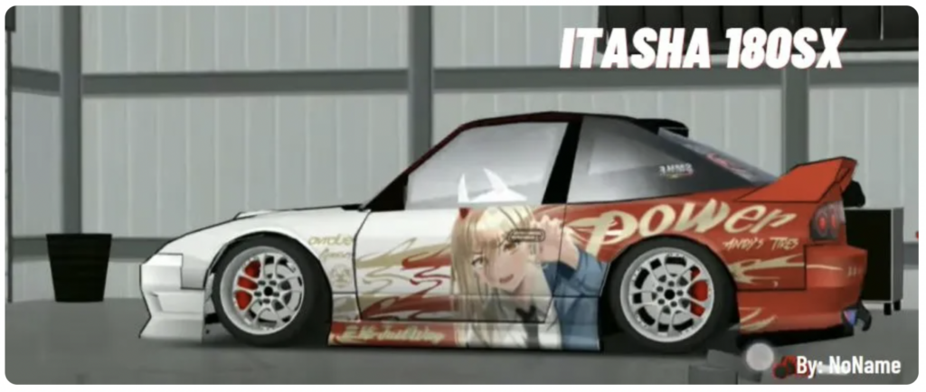 Itasha 180SX Power Chainsaw Man