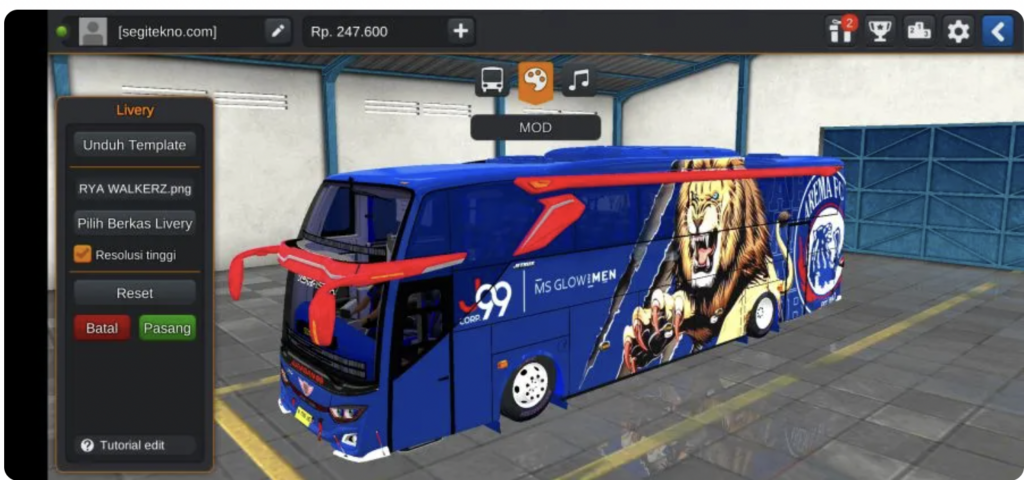 JB3 Hino RK Arema