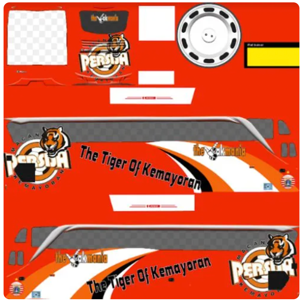 Livery Bus Simulator PERSIJA