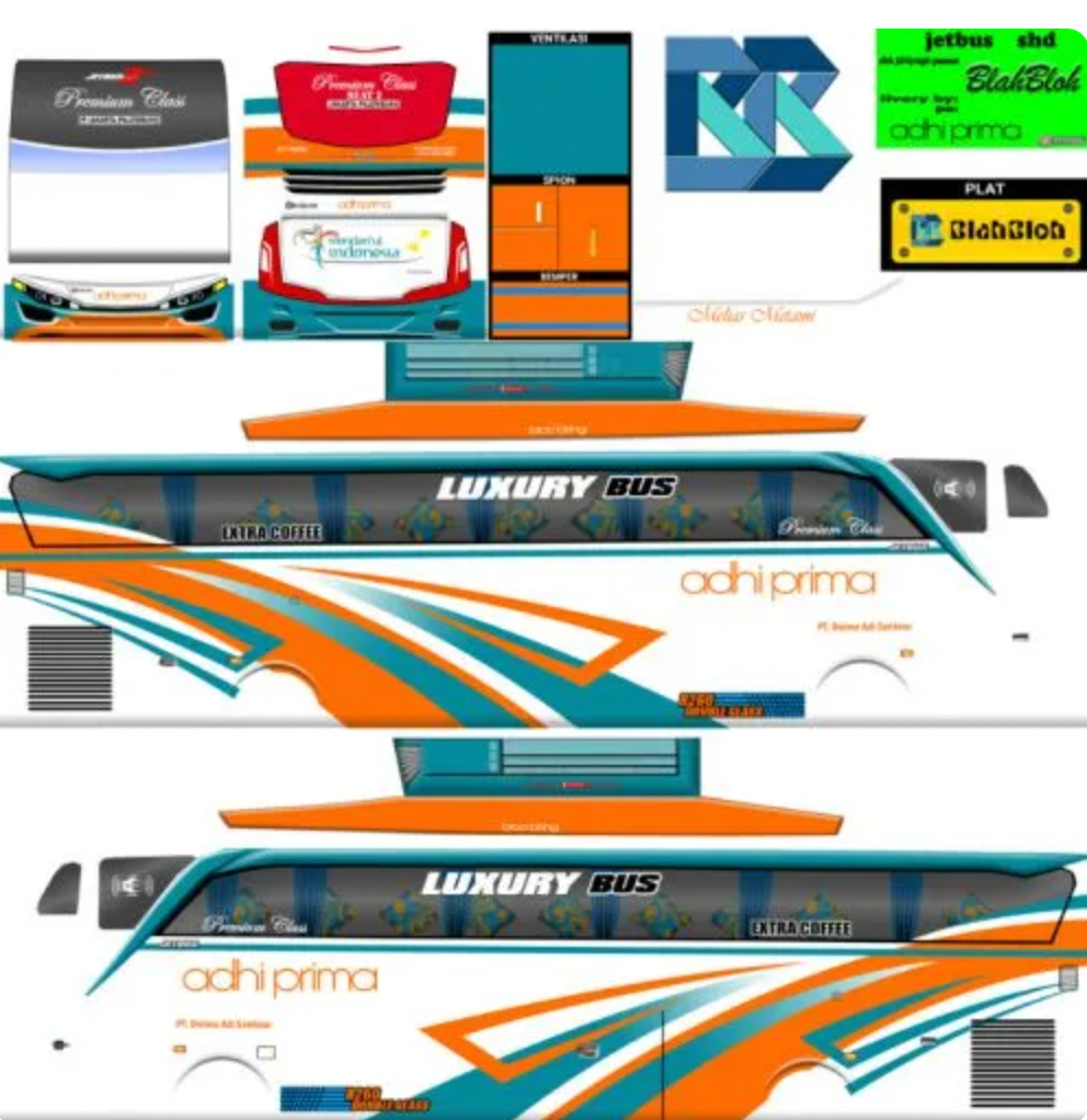 Livery Bussid Jernih Adi Prima
