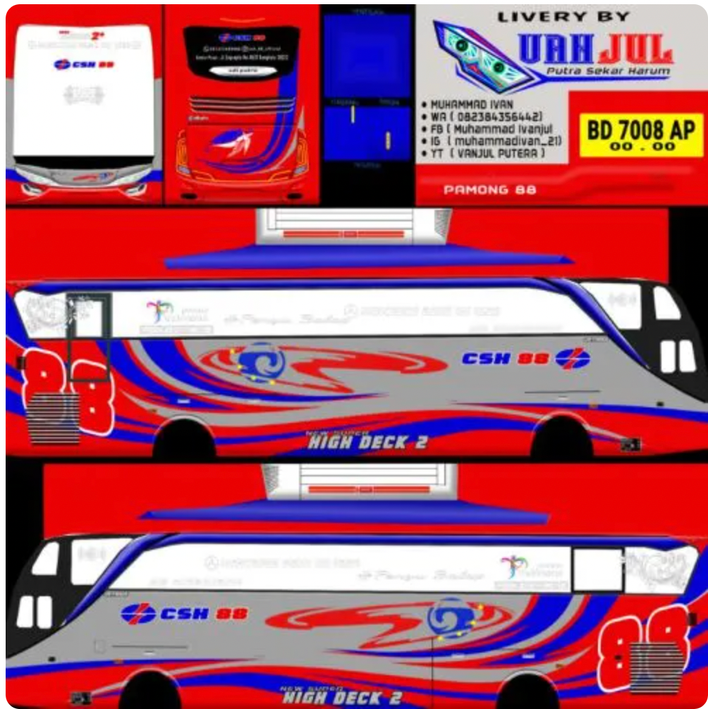 Livery CSH 88 SHD Ori
