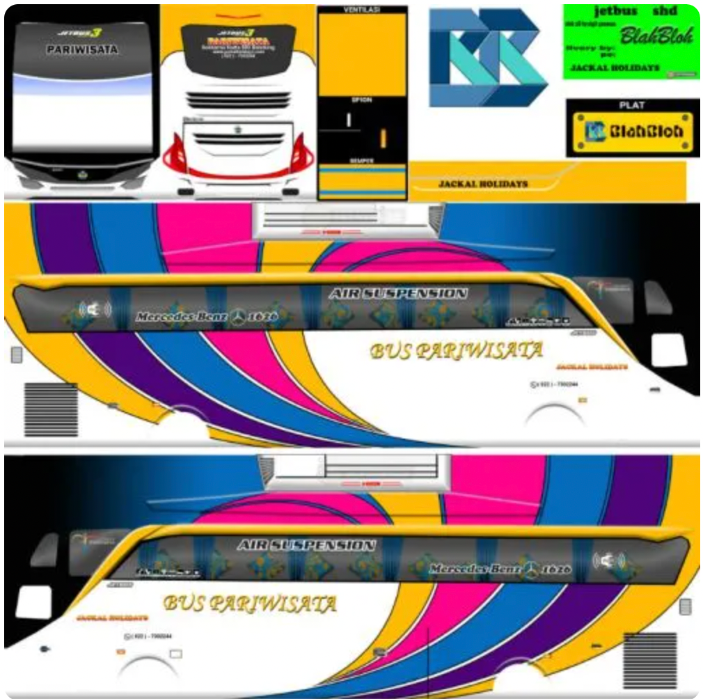 Livery Jackl Holidays Original SHD