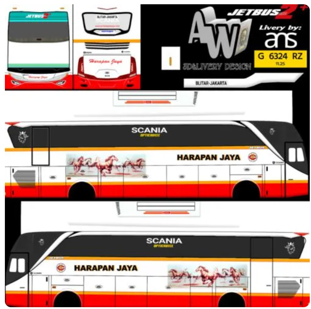 Livery Ori Harapan Jaya SHD
