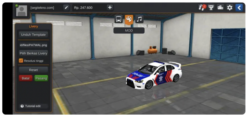 Mitsubishi Lancer Evolution X Patwal