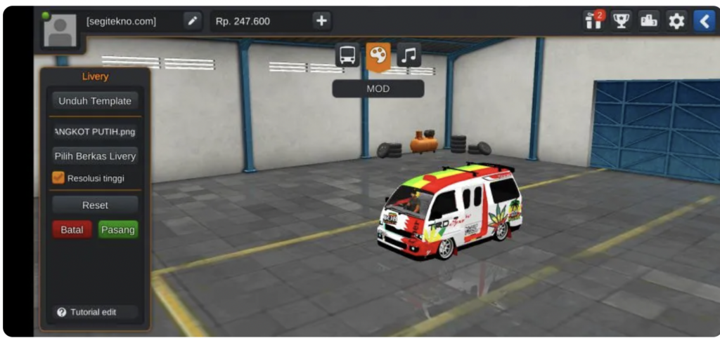 Mod Bussid Angkot Nano Nano