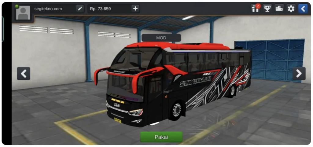 Mod Bussid Legacy SR2 Facelift HD Prime