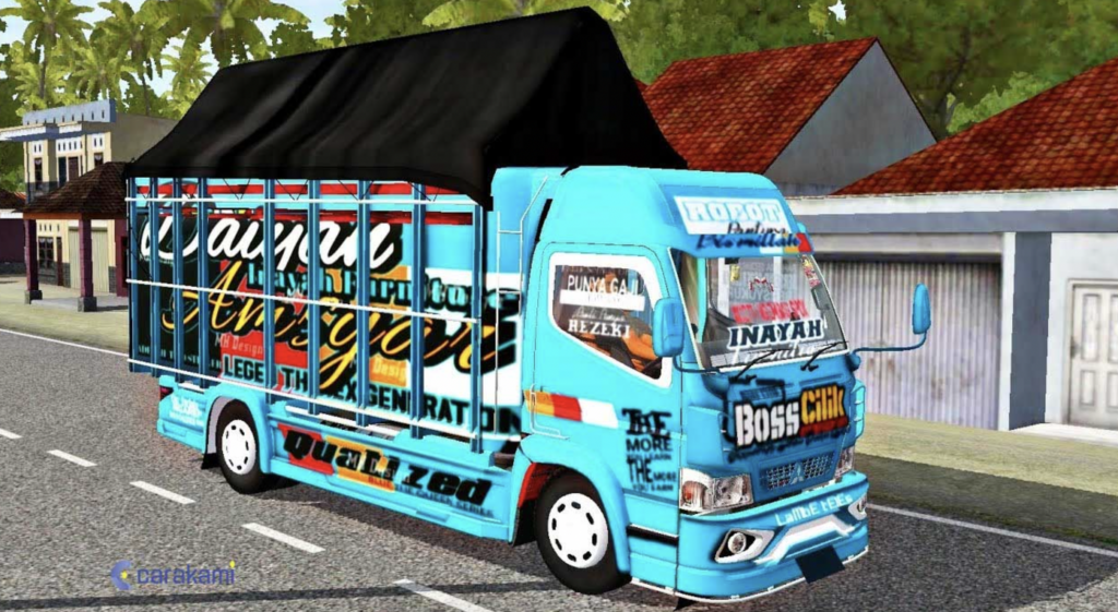 Mod Bussid Truck Canter Cabe