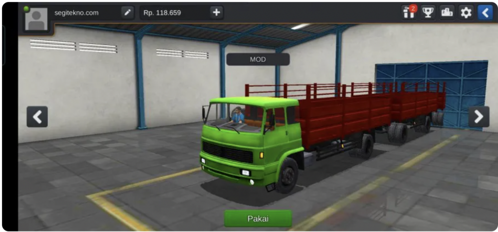 Mod Bussid Truk Gandeng 3