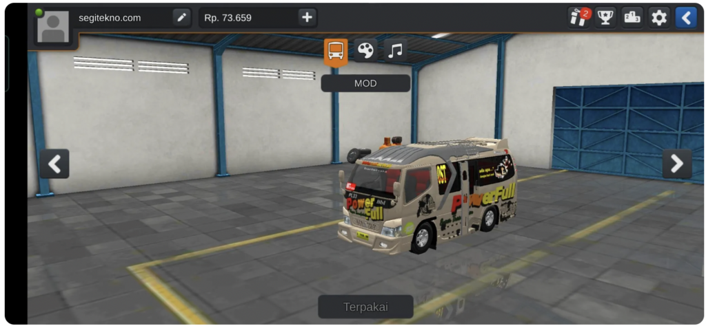 Mod Mitsubishi elf Kecil