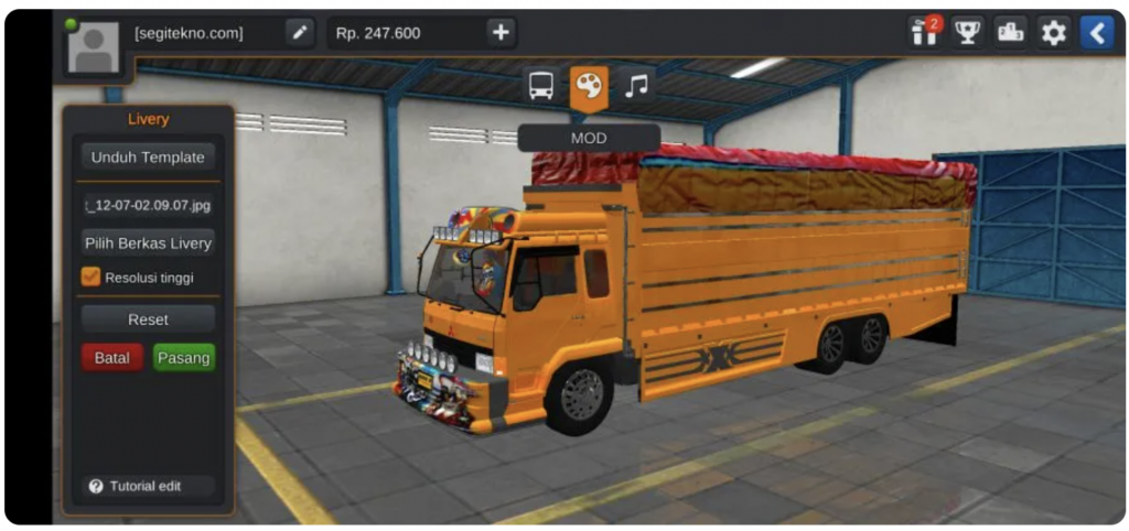 Mod Truck Fuso Sulawesi