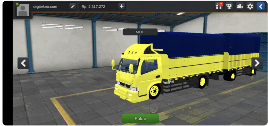 New Canter Gandeng full Muatan