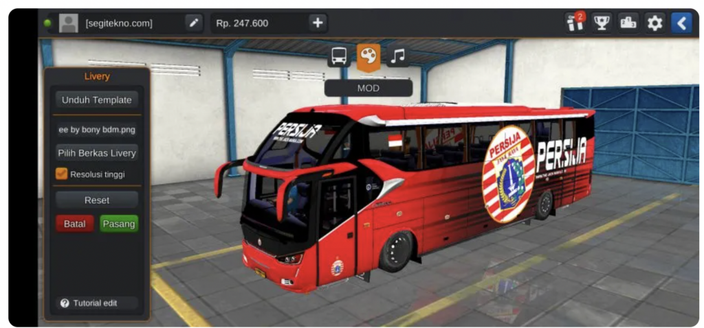 SR2 Hino Persija