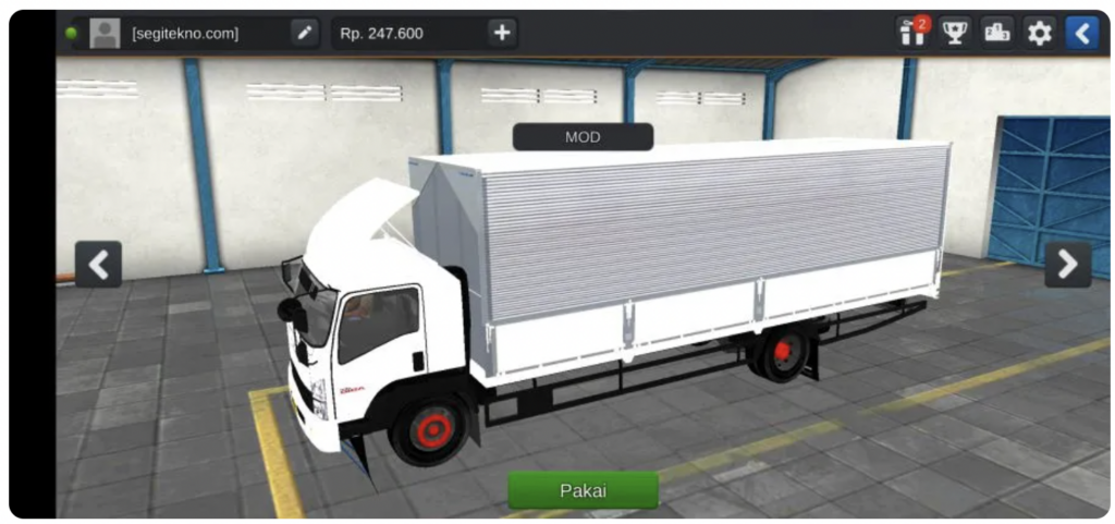 Truck Box Isuzu Giga