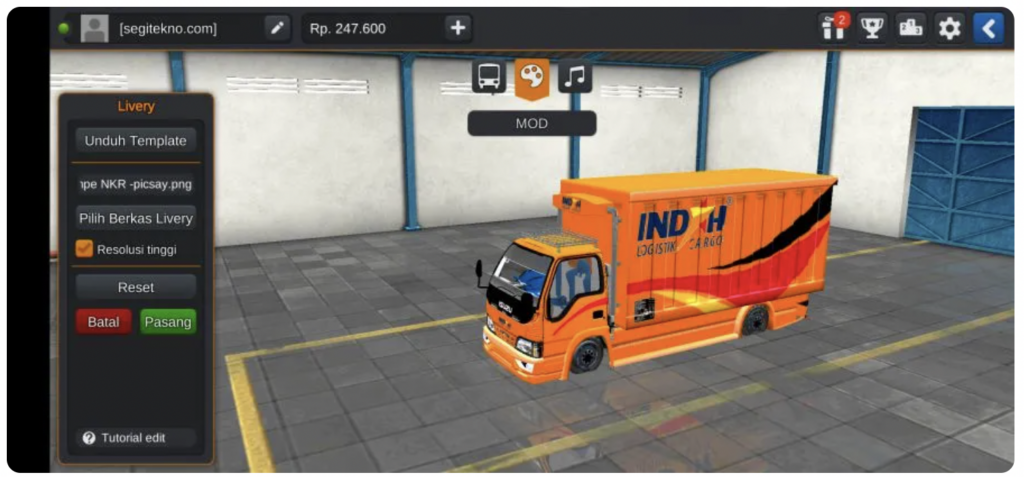 Truck Box Isuzu NKR