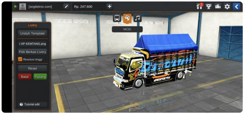 Truck Madura Asyik DJ Doni