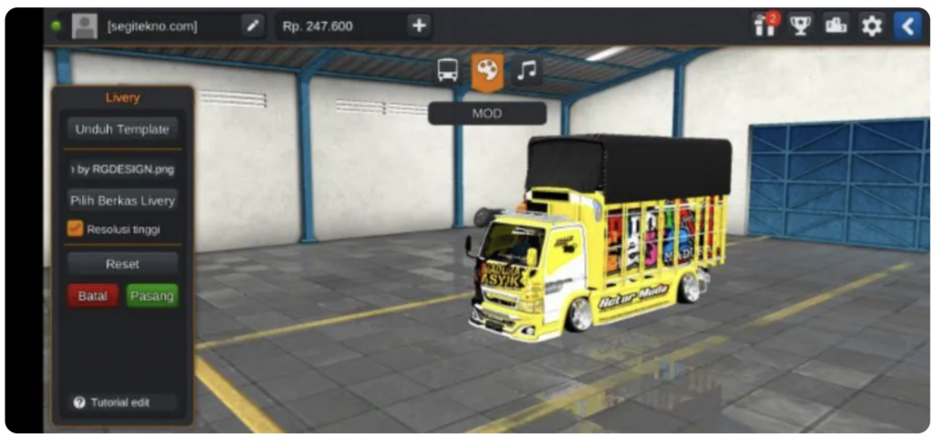 Truck Madura Asyik Modif Ceper