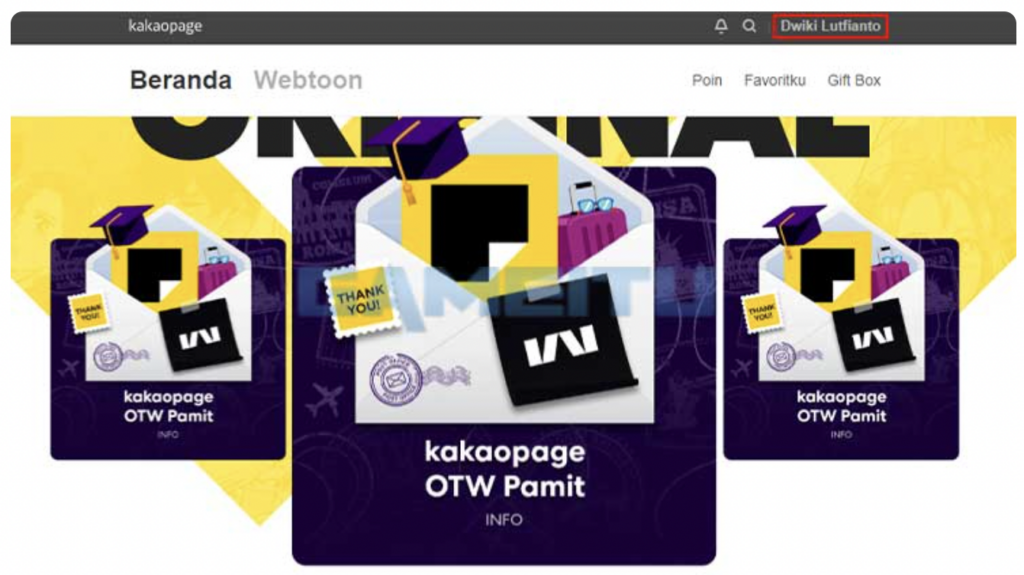 code gift kakaopage