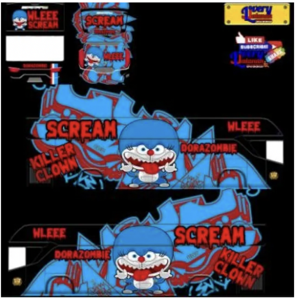 doraemon mod bussid