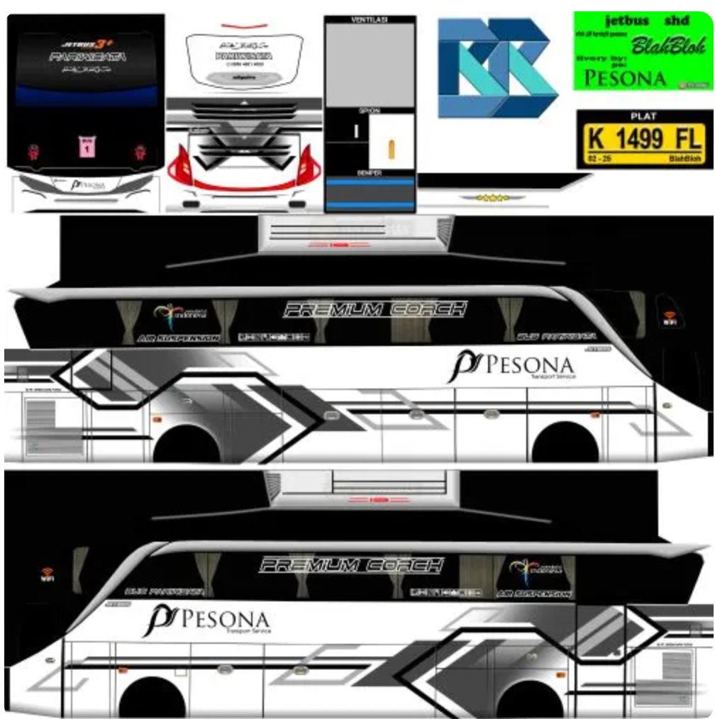 download livery bussid srikandi shd