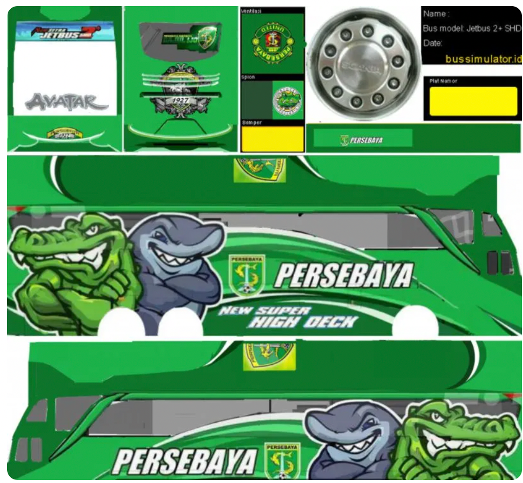 download mod bussid bus full strobo 4