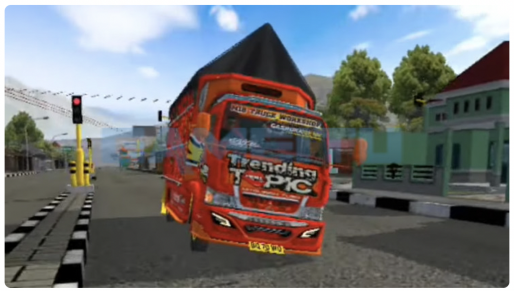 download mod bussid truck canter full hidrolik 1