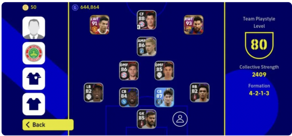 formasi terbaik pes 2022