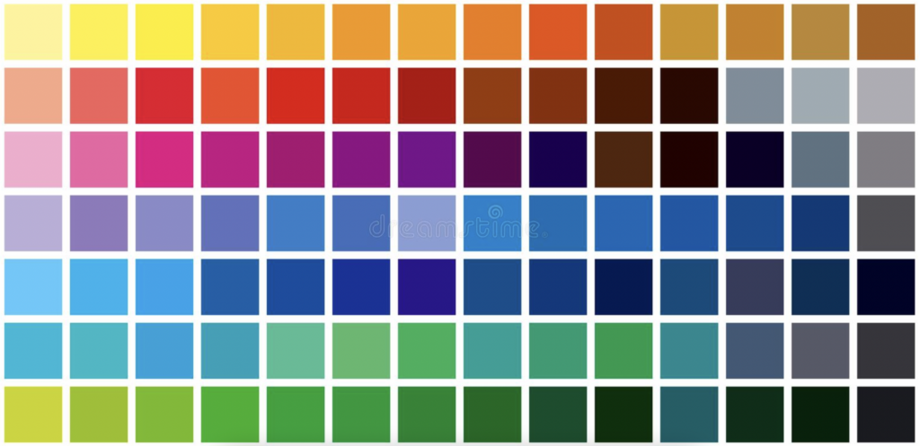 kode warna ml tebal