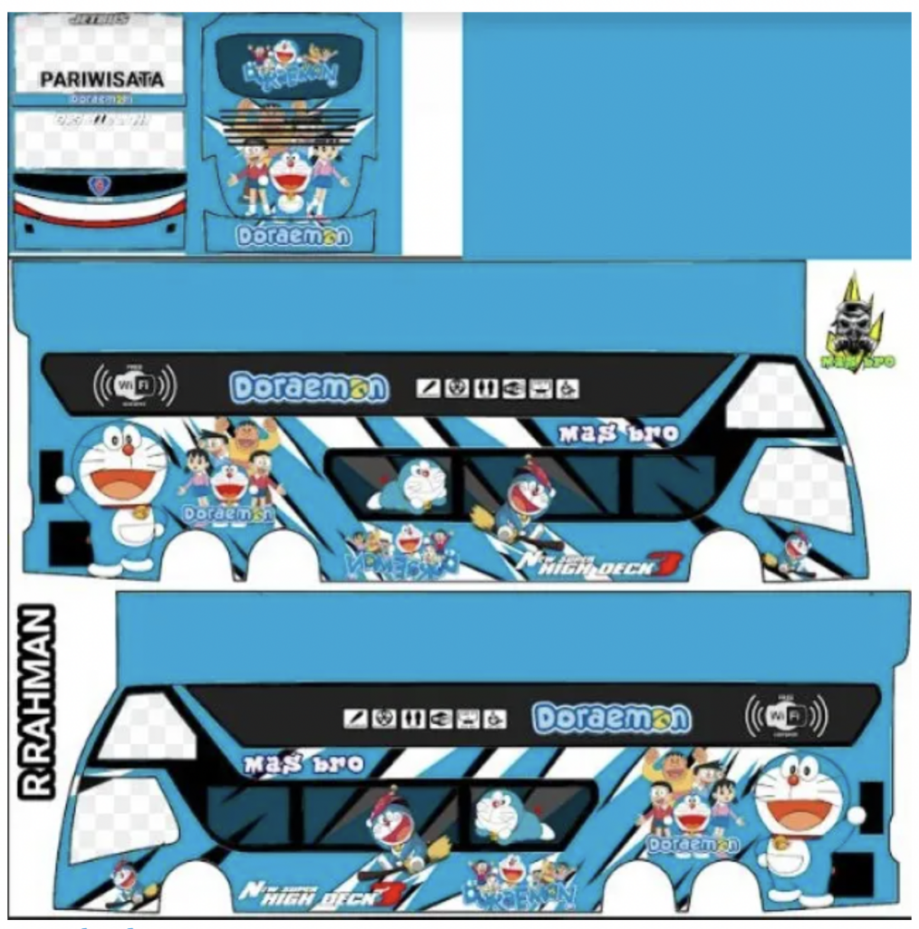 livery bussid yudistira hd