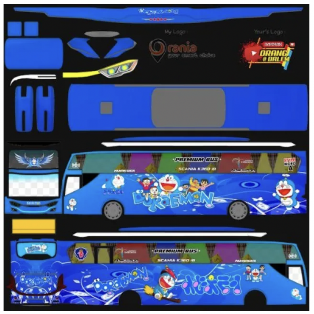 livery doraemon