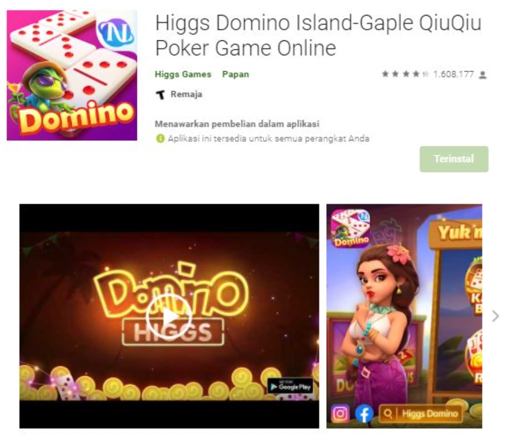 lupa password higgs domino akun facebook