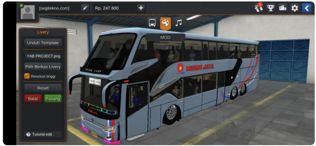 mod bussid bus racing