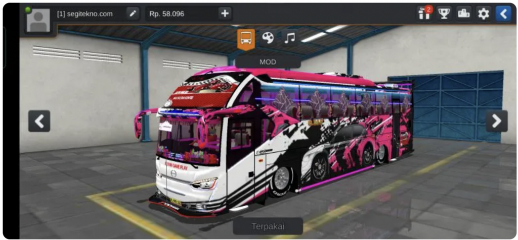 mod bussid bus tercepat 2