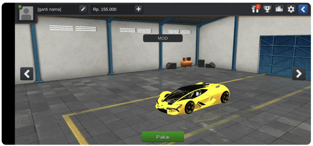 mod bussid lamborghini huracan
