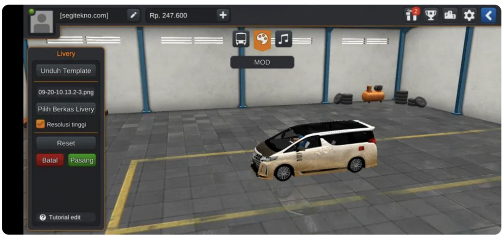 mod bussid mobil pajero