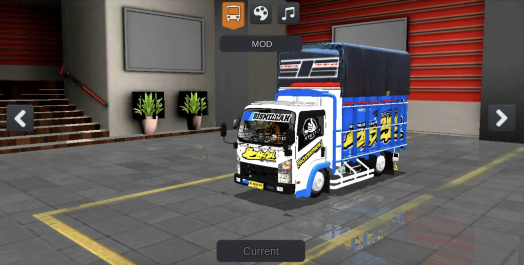 mod bussid truck box